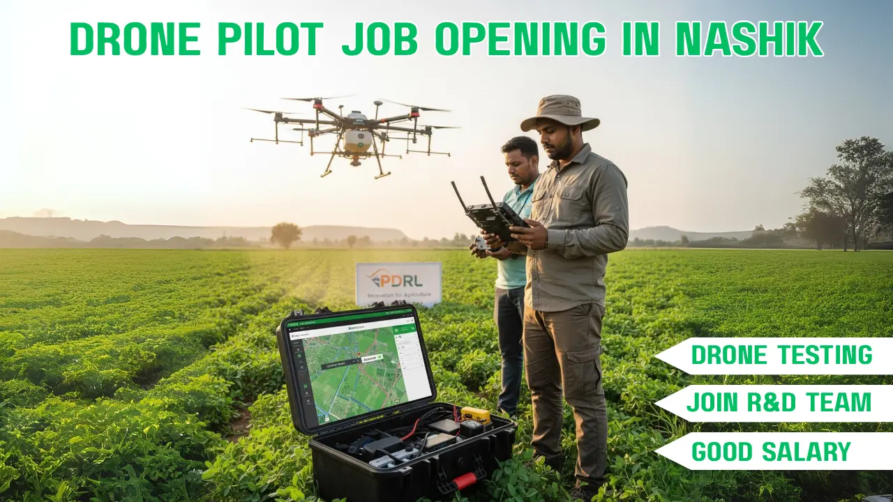 Drone Pilot Job Opening in Nashik